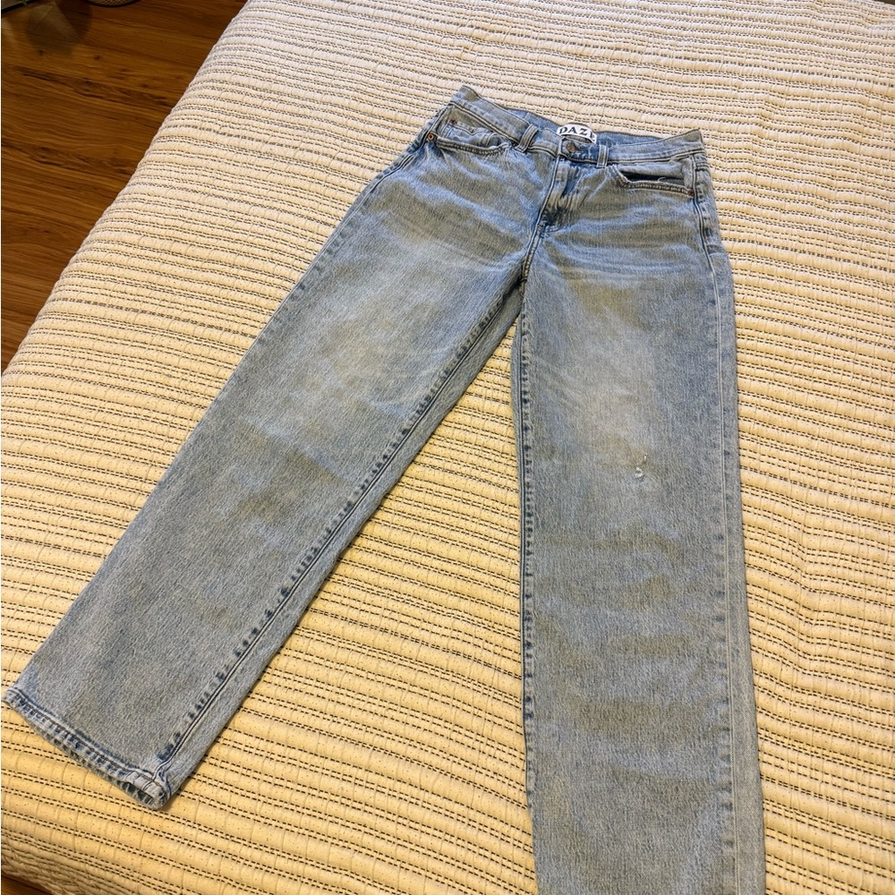 Daze Light Blue Wash Jeans - Picture 2 of 3